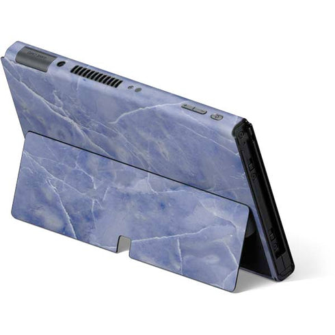 Crushed Blue Nintendo Switch OLED (2021) Skin